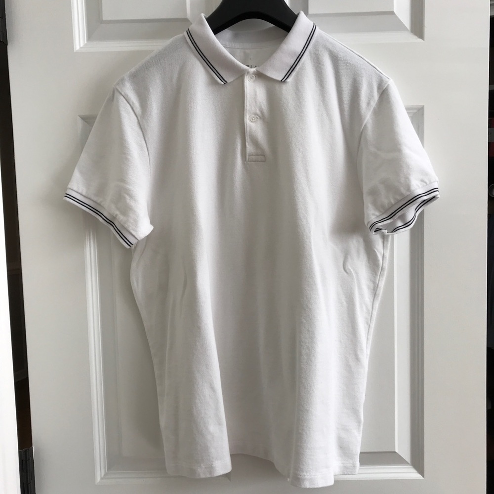 Everlane Men’s pique polo shirt size L